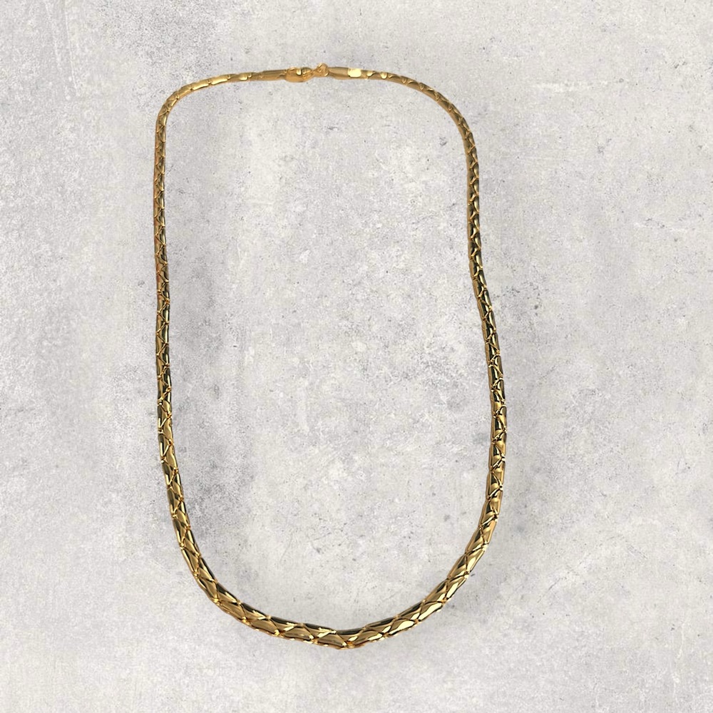 Triangle Flat Snake Chain - image 2